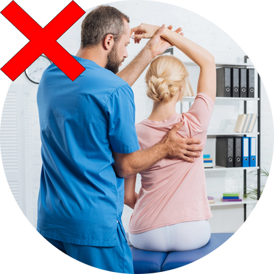 Étirements, kiné, massages
